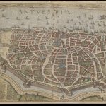 Plán Antverp ze 17. století