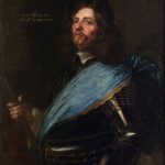 Portrét generála Hanse Christoffa von Königsmarck, pod jehož vedením byla obsazena Praha (Matthäus Merian,1651)