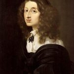 Portrét švédské královny Kristiny (1626-1689) od Sébastiena Bourdona