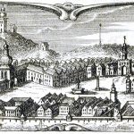 Mědirytina s vyobrazením Mikulova