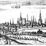 Pohled na Olomouc (Annehmliche Merkwürdigkeiten, Nürnberg 1685)